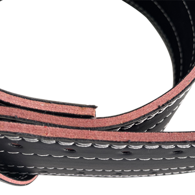 4 Inch 13mm Powerlifting Belt Genuine Cow Leather Back Support Belt Waist For Gym