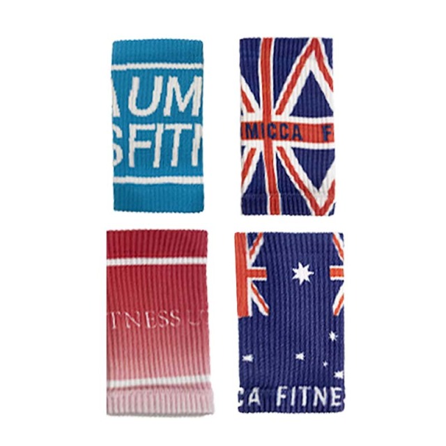Custom sweatband wristbands with logo sports wristband