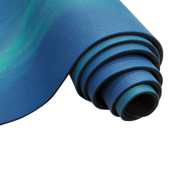 Natural pilates non-slip PU rubber yoga mat