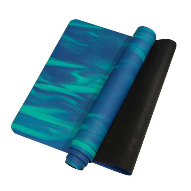 Natural pilates non-slip PU rubber yoga mat