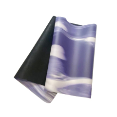 gymnastics floor exercise PU rubber yoga mat