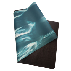 Customized Logo Fitness Exercise Use PU Rubber Yoga Mat
