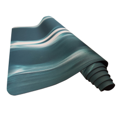 Customized Logo Fitness Exercise Use PU Rubber Yoga Mat