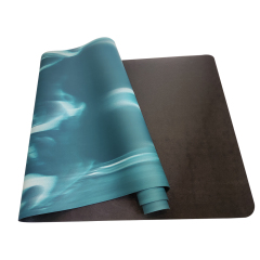 Customized Logo Fitness Exercise Use PU Rubber Yoga Mat