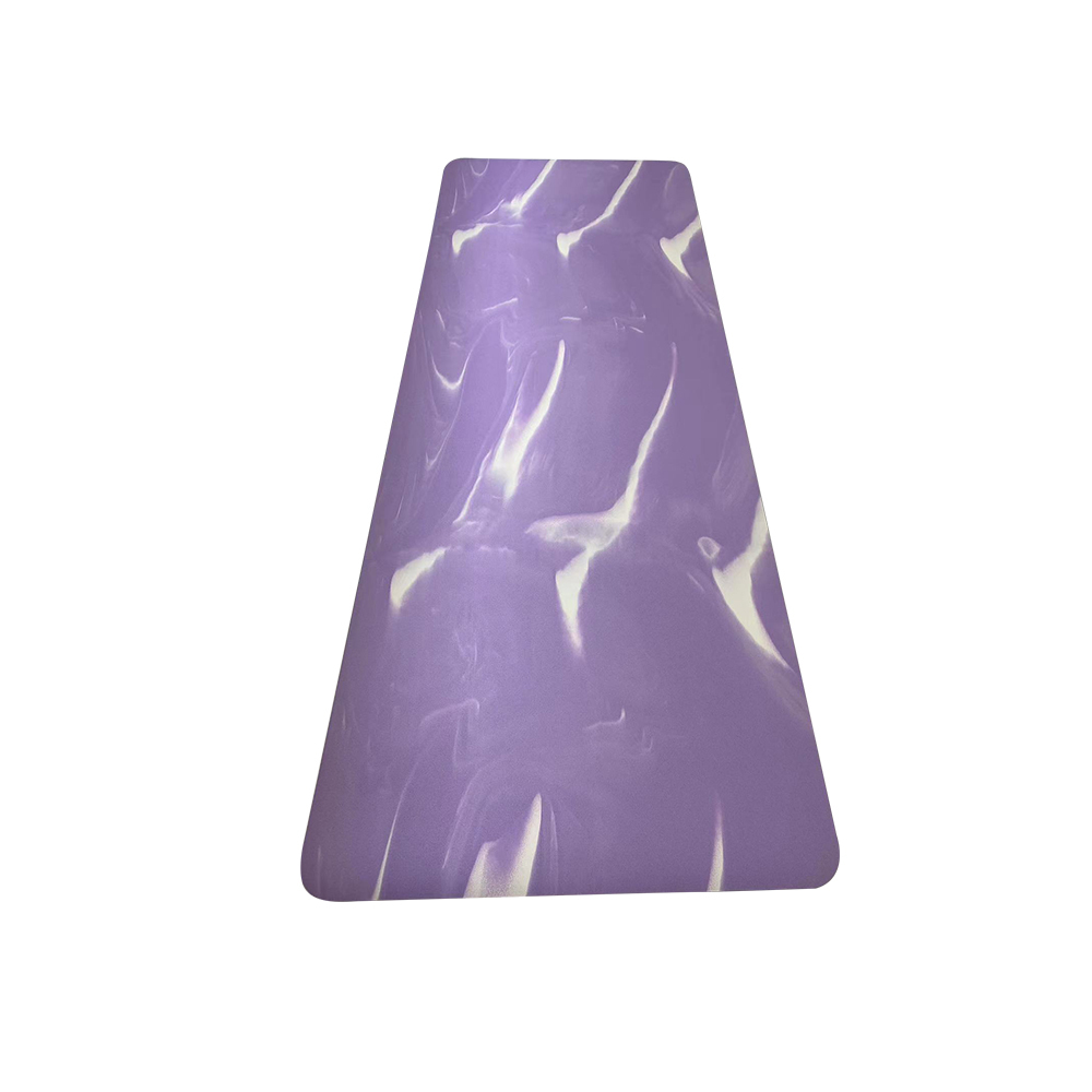 gymnastics floor exercise PU rubber yoga mat