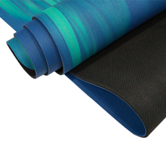 Natural pilates non-slip PU rubber yoga mat
