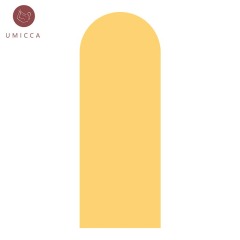 semicircular yoga mat