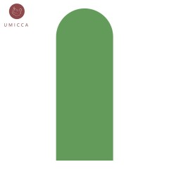 semicircular yoga mat