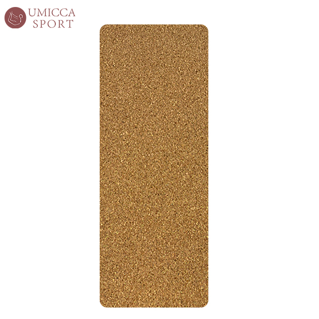 Cork wood yoga mat
