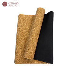 Cork wood yoga mat