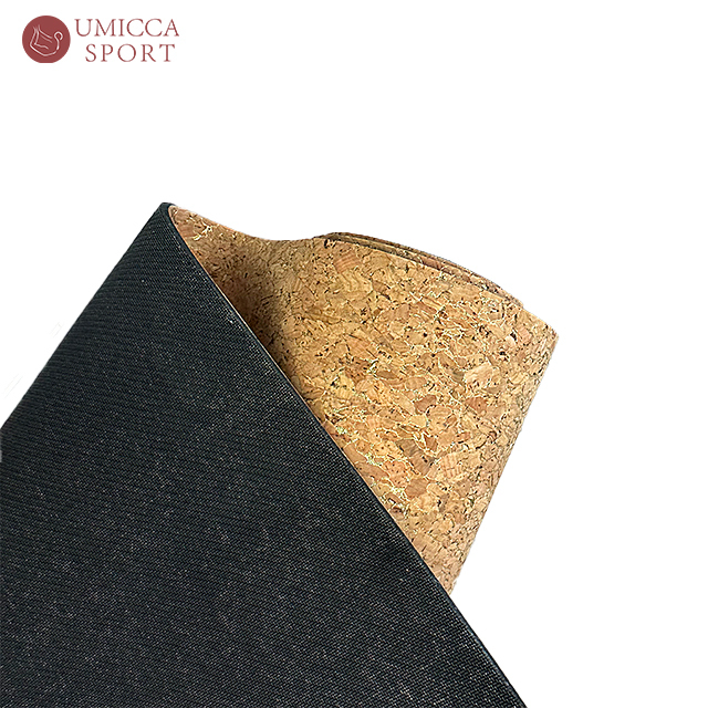 Cork wood yoga mat