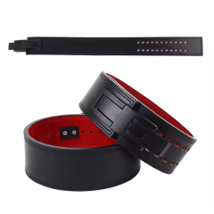 10mm Suede Leather Lever Weight Lifting Belt