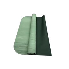 Custom Logo Natural Rubber Yoga MatThick 5mm Anti-Slip