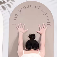 Arch Oval Yoga Mats Custom Logo