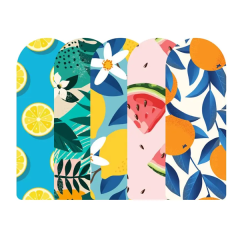 Oval Curve PU Yoga Mats 5mm