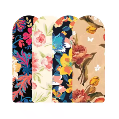 5mm Arch Oval Shape PU Rubber Oval Yoga Mats