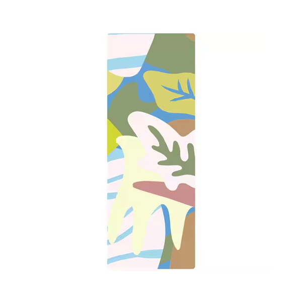 High Quality Foldable Travel Natural Rubber Suede Yoga Mat
