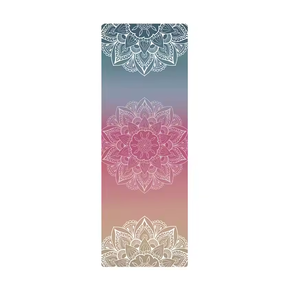 High Quality Foldable Travel Natural Rubber Suede Yoga Mat