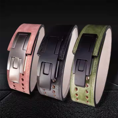 Weightlifting Belt 6MM Genuine Leather