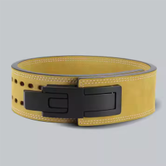 Lever Weight Lifting Belt Leather 10MM
