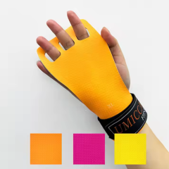 3 Hole Barbell Gloves Hypalon Hand Grips