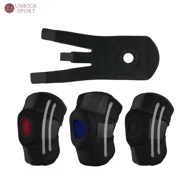 Customized Polyester Elastic Knee Wrap