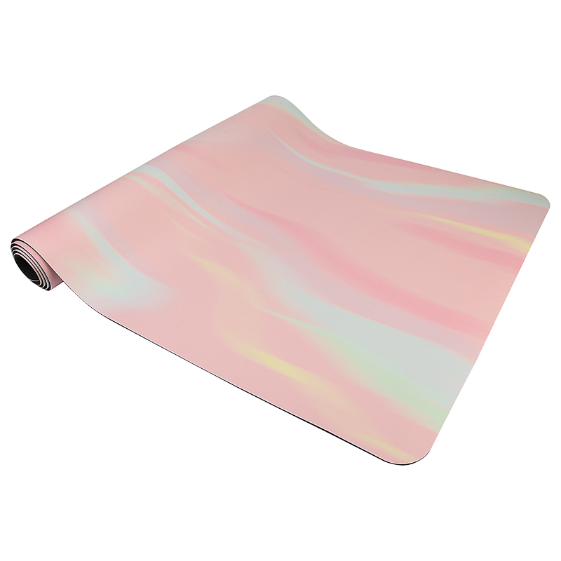 Print PU surface Natural Rubber Yoga Mat
