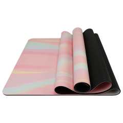 Print PU surface Natural Rubber Yoga Mat