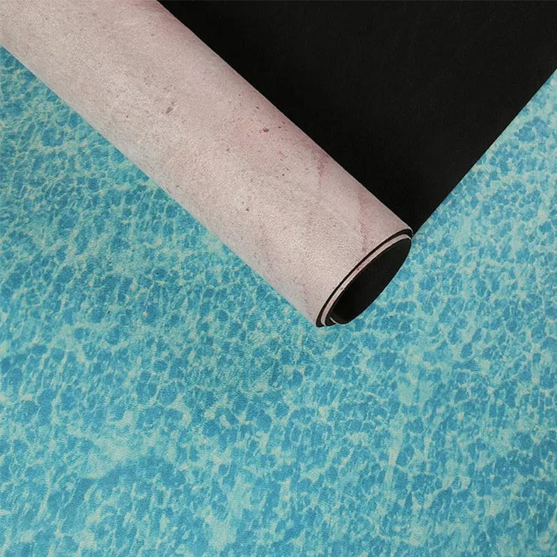 Suede + Natural Rubber Yoga Mat