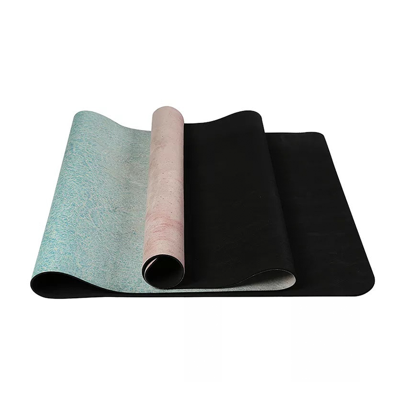 Suede + Natural Rubber Yoga Mat