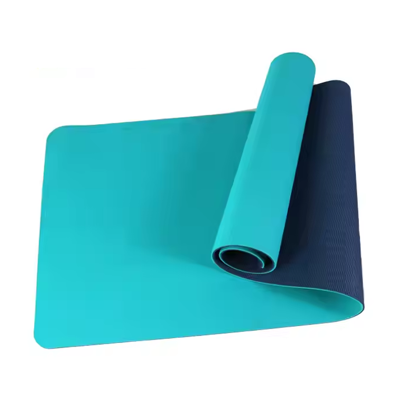 Custom Logo Exercise Anti Slip Eco Friendly Yoga Mat