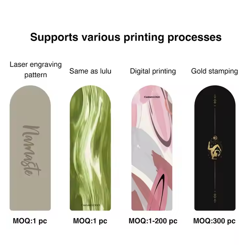 Oval Curve Pu Yoga Mat