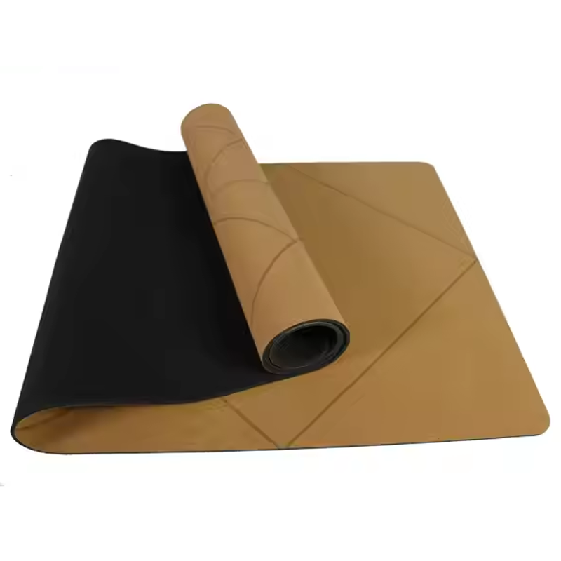 100% Natural Custom Cork Rubber Yoga Mat
