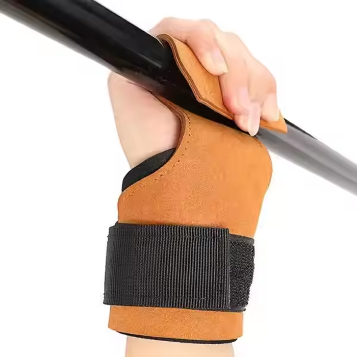 Pull up Leather Gymnastic Cross Training Pull up Hand Grips for Bars