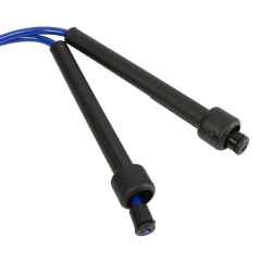 Non-Entangled Segmented Soft Fitness Skipping Rope