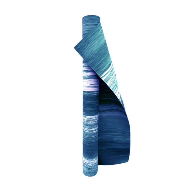 Custom Yoga Mat Print Natural Latex Rubber PU
