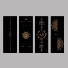 Custom Yoga Mats Non-Slip With Patented Alignment Line System
