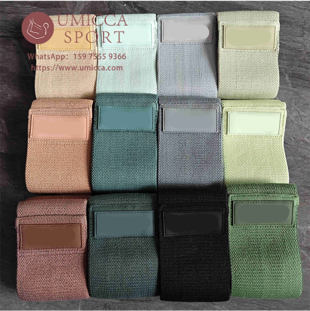 Custom Logo Training Exercise Fabric Resistance Band Set