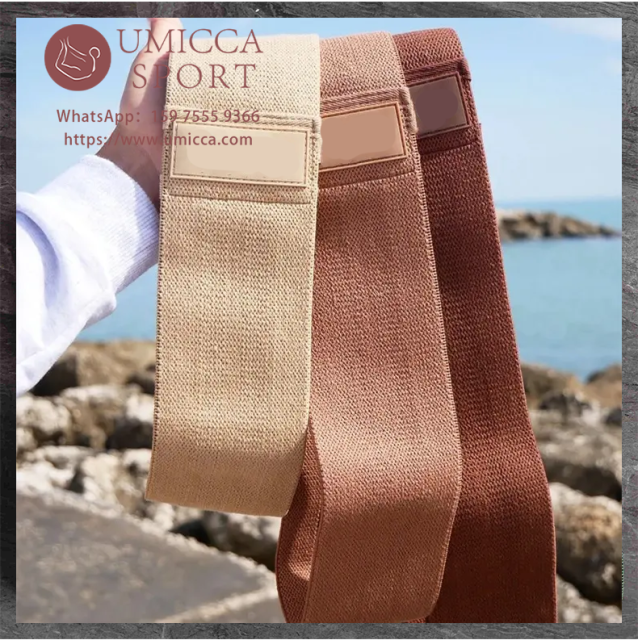 Custom Logo Training Exercise Fabric Resistance Band Set