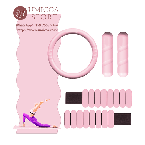 Yoga Pilates Accessories Kit Custom Logo Silicone Dumbbell