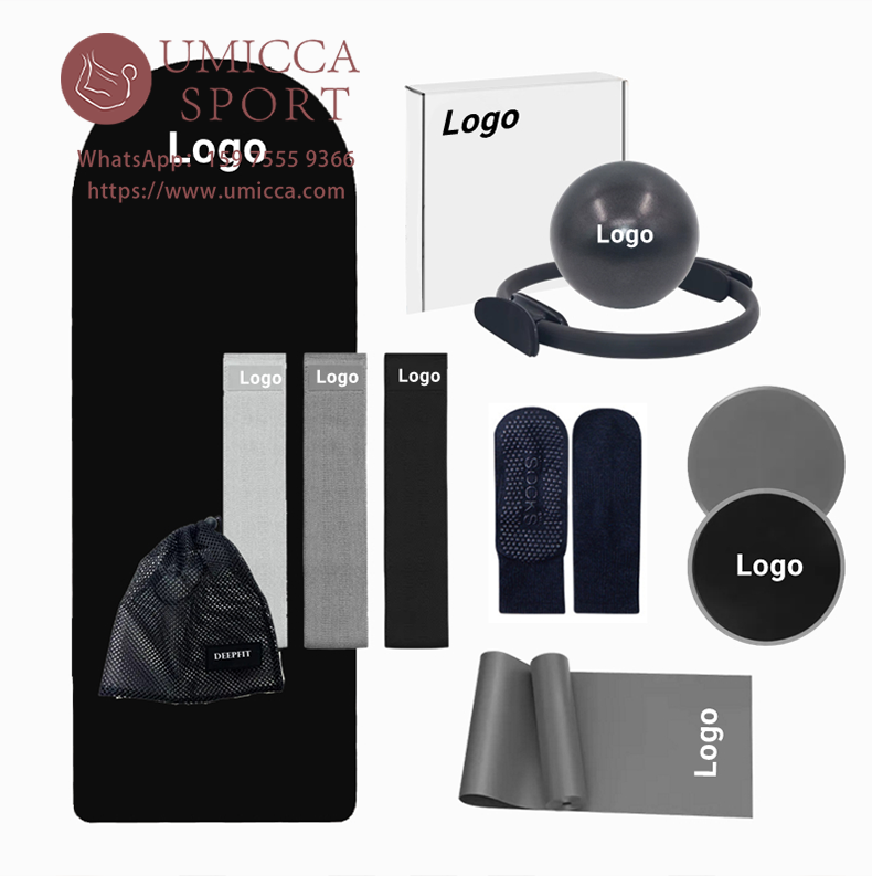 Custom Logo Black Pilates Accessories for Women