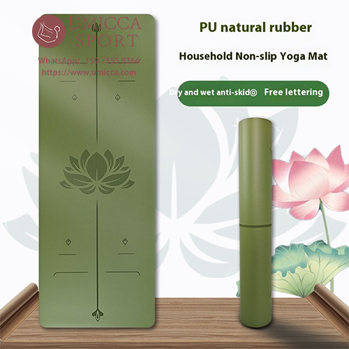 Luxury Sweat-Absorbent Non-Slip Yoga Mat