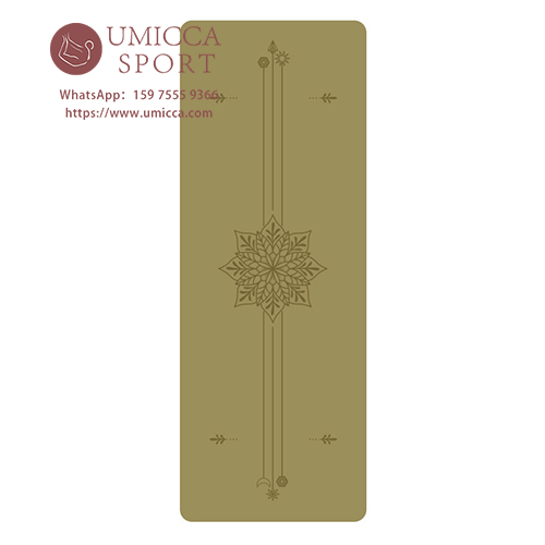 PU Natural Rubber Luxury Yoga Mat 6mm