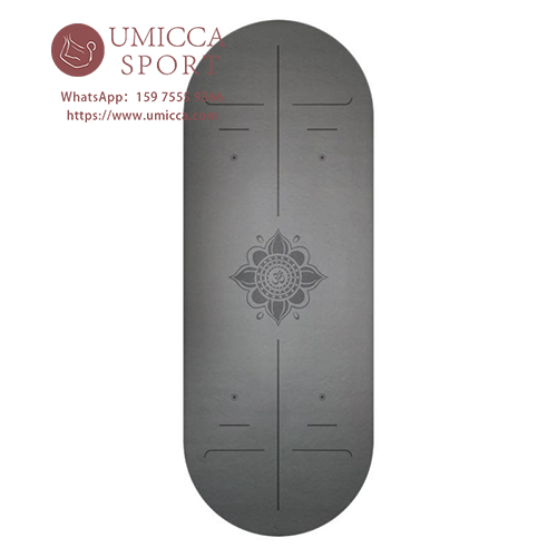 Professional 5mm Thick Non-Slip Elliptical Semicircle Fitness Mat