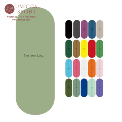 Oval Arch Round Rubber Pu Yoga Mat