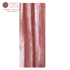 Eco Friendly PU Natural Rubber Yoga Mat with Custom Logo