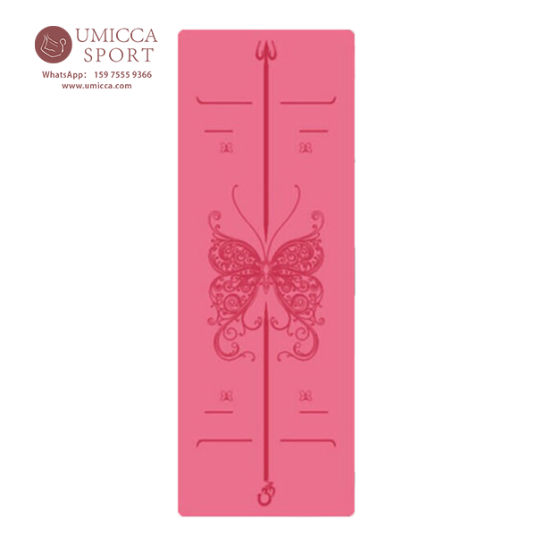 Eco-Friendly 4mm Natural Rubber Yoga Mat