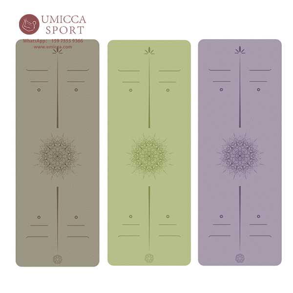 Natural Rubber Yoga Mat Comfortable
