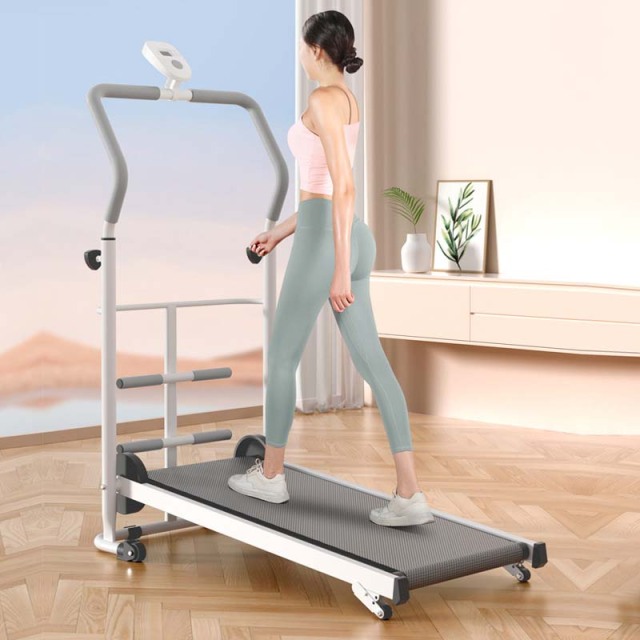 Gym Mechanical Manual Curved Treadmill
