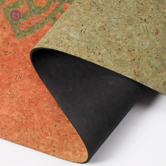 Wholesale Eco Friendly Non Slip Custom Rubber Cork Yoga Mat